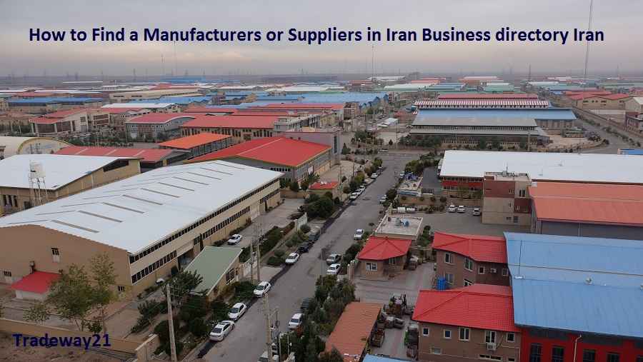 Directory of Suppliers & manufacturers in Iran Tehran Isfahan