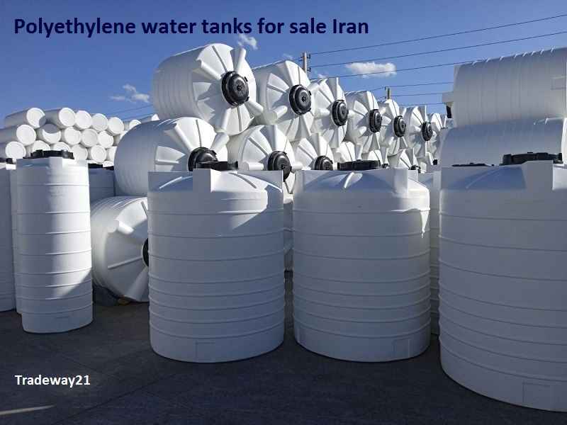 Polyethylene water tanks from Iran Best Price